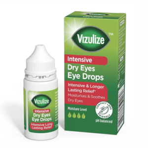 Thuốc nhỏ mắt Vizulize Intensive Dry Eyes Eye Drops - làm dịu và giảm khô mắt ( Chai 10ml )