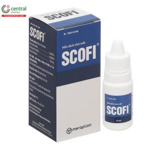 Thuốc nhỏ mắt SCOFI Merap điều trị ngắn hạn tình trạng viêm mắt đáp ứng với corticoid (10ml)