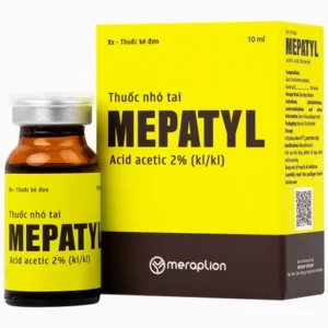 Thuốc nhỏ tai Mepatyl 10ml Merap điều trị nhiễm khuẩn của ống tai ngoài