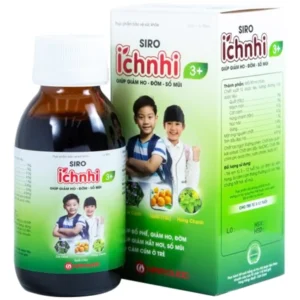 Siro hỗ trợ giảm ho tiêu đờm Ích Nhi  3+ Nam Dược (90ml)